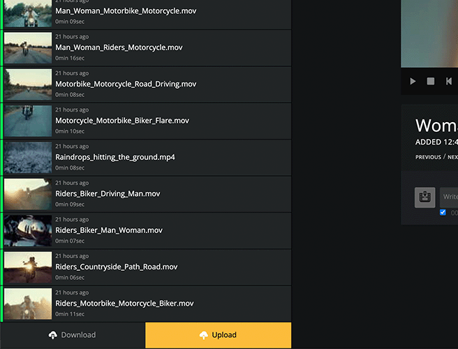 Upload Direct to NLEs